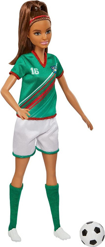 Muñeca Barbie Futbolista Original