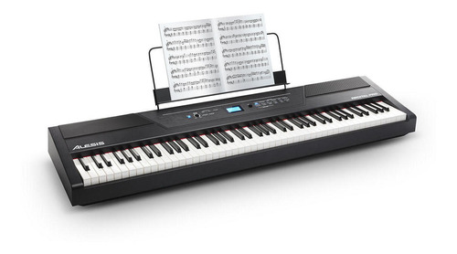 Imagen 1 de 4 de Piano Digital Alesis Recital 88 Pro