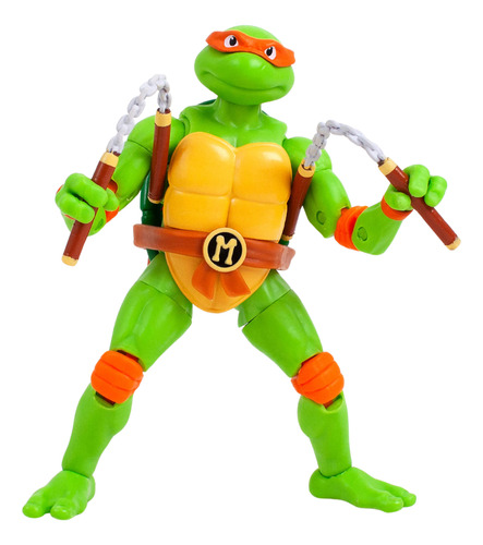 Bst Axn Tmnt Michelangelo 5in Figura De Acción