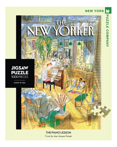 New York Puzzle Company - New Yorker The Piano Lección - 100