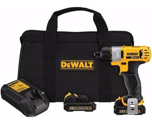 Atornillador Inalambrico Dewalt 12v 2bateria Litio Dcf610s2