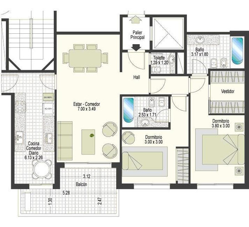 Imagen 2 de 25 de Departamento En Venta Ubicado En Puerto Madero, Capital Federal