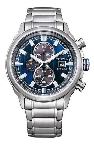 Reloj Citizen Eco Drive Chronograph Ca073182l Agente Oficial