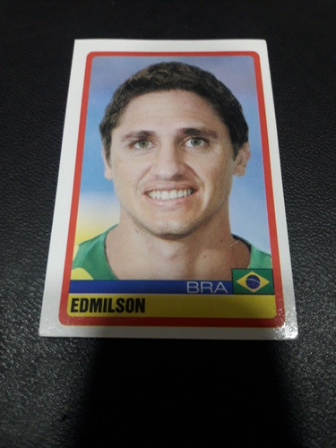 Copa America 2007. Figurita N° 110. Edmilson. Mira!!!!