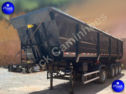 Carreta Randon 4 Eixos Caçamba 55 M3 Ano 2023/2023 = Noma