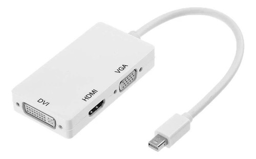 Mini Displayport Adaptador 3 En 1 A Hdmi/vga/dvi C/cable