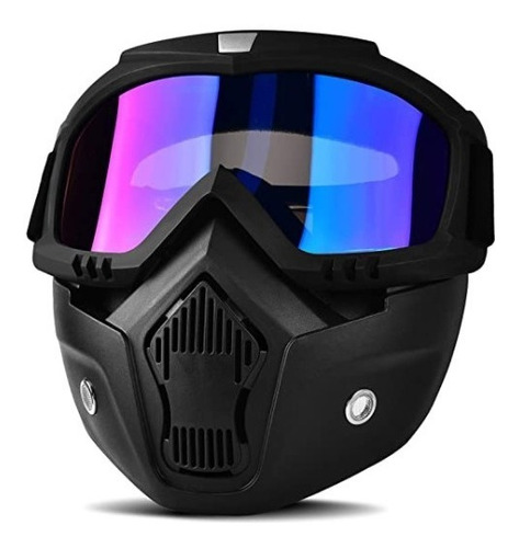 Máscara Protectora Para Airsoft Gafas De Motocicleta Uv Prot