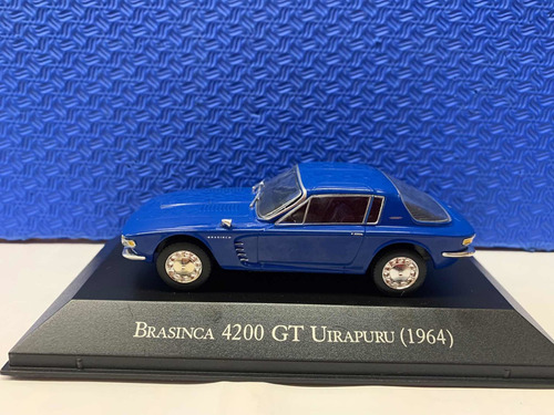 Altaya 1:43 Brasinca 4200 GT Uirapuru 1964 Diecast Toys Car Collection Models 