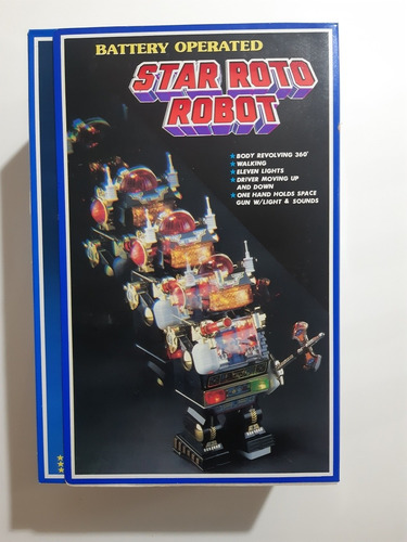 Star Roto Robot Retro Vintage No Transformers No Mazinger