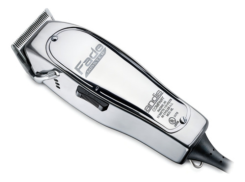Andis - Cortapelos Profesional Fade Master, Con Cuchillas . Color Cromado