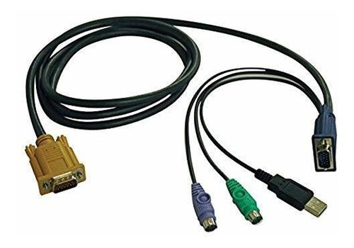 Cable Combinado Tripp Lite De 6 Pies Kvm Cable Usb / Ps2 Com