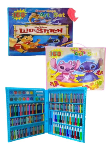 Set De Arte Colores Marcadores Kit Escolar De Niños