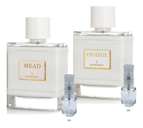 Imagem 2 de 2 de Kit 2 Decants - 5ml - Mead + Prodige - Amostras Vidro