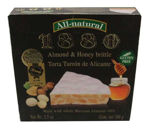 Torta Turrón Alicante Premium T1880 100g