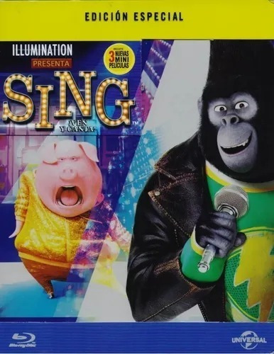 Sing ¡ven Y Cantá! | Blu-ray Película Nuevo Steelbook