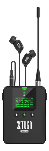 Xtuga Sistema In Ear Monitoreo Estéreo Individual Receptores