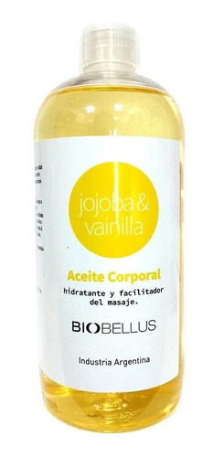 Aceite Masaje Corporal Jojoba Y Vainilla Biobellus 250ml