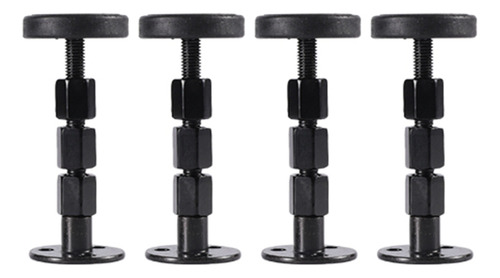 4 Tapones Para Cabecero, Marco De Cama Con Rosca Ajustable,