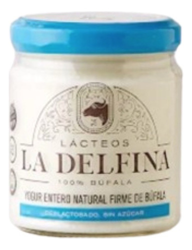 Yogur Deslactosado Firme De Bufala X160g - La Delfina (12u.)