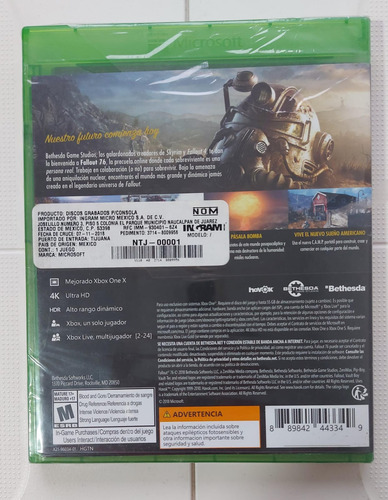 Fall Out 76 Xbox One Original Y De Uso (Usado)