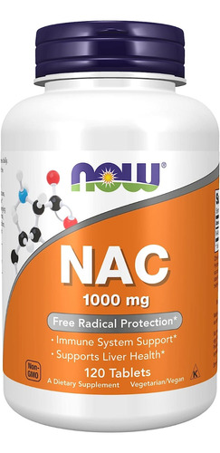 Nac 1000mg  N-acetyl Cysteine Stock Envio Hoy