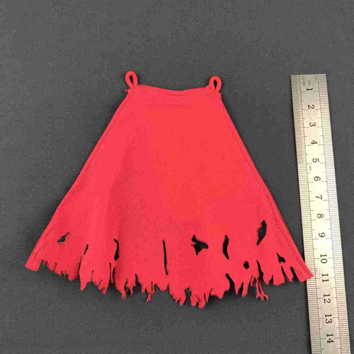 Capa De A Escala 1:12, Traje De Modelo De Capa, Ropa De Rojo
