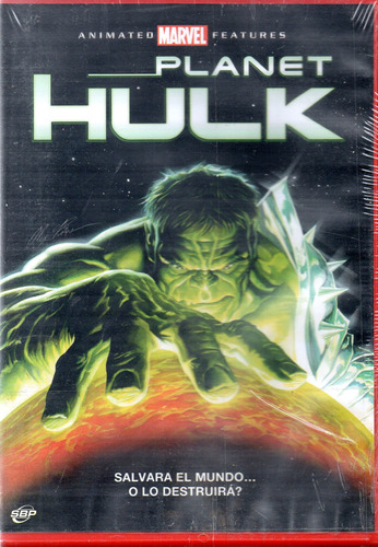 Planet Hulk - Dvd Nuevo Original Cerrado - Mcbmi