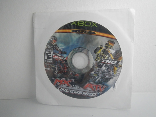 Mx Vs Atv Unleashed Xbox Gamers Code*