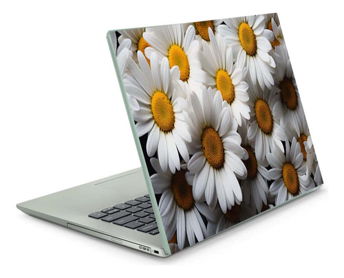 Sticker Para Laptop Margaritas Flores