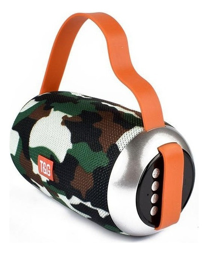 Parlante Portatil Bluetooth Inalambrico Usb Radio Fm Colores Color Militar