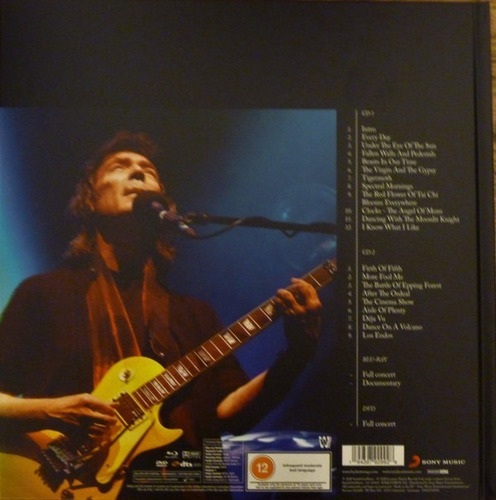 Steve Hackett Selling England By The Pound 2 Cds Dvd Bluray