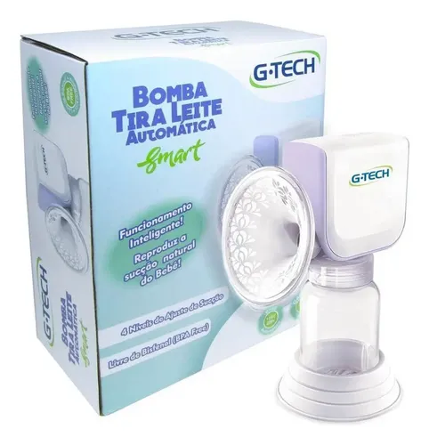 Bomba Extratora Leite Materno Elétrica G-tech Smart