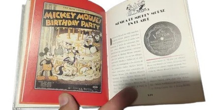 Libro Disney Mania Mickey Mouse Ilustrado Colección Anécdota