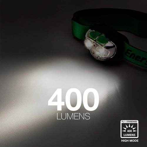 Linterna Frontal Led Vision, Recargable Por Usb, 400 Lã...