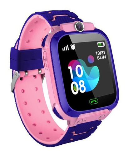 Reloj Niña Gps Localizador Inteligente Smart Watch Z5 Rosado