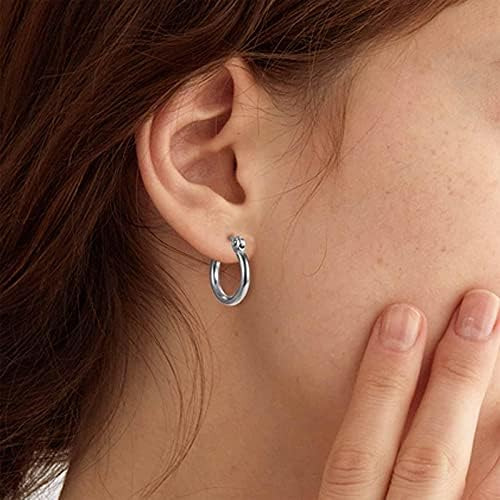 Jstyle 3 Pares De Aretes De Aro De Acero Inoxidable Para Muj