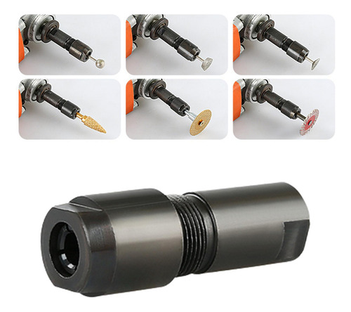 Adaptador De Amoladora A Amoladora Recta Durable Para 6 Mm