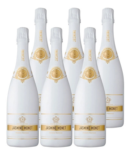 Champagne Jasmine Monet White 750ml Caja X6 Unidades - Sufin