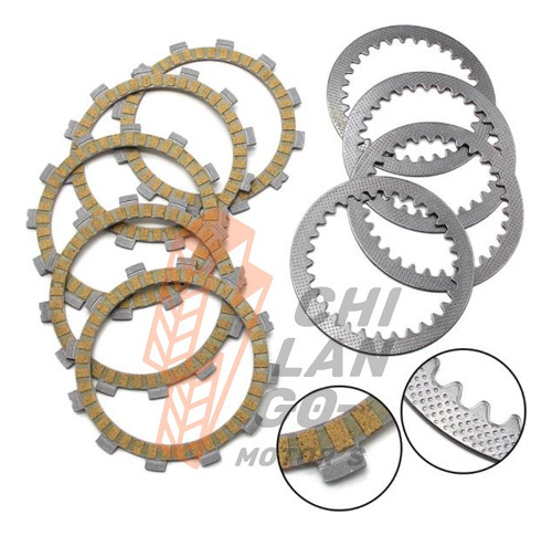 Pastas De Clutch Suzuki Ts100 Ern1979