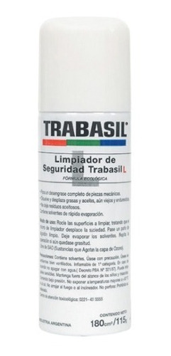 Trabasil Limpiador De Seguridad L 240ml/154g