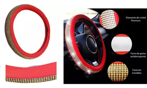 Funda Cubre Volante Diamantes Fd906 Mercedes Benz R500 2009