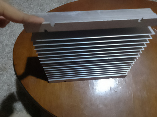 Disipador Calor De Aluminio (Usado)