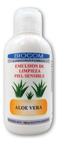 Emulsion De Limpieza Facial Piel Sensible Biocom X 125cc.