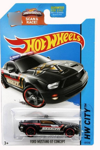 Hot Wheels # 49/250 - Ford Mustang Gt Concept - 1/64 - Cfh69