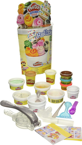 Play Doh Set De Heladería Kitchen Creations Rollzies