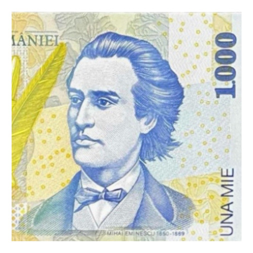 Rumania - 100 Lei - Año 1998 - P #106 - Eminescu