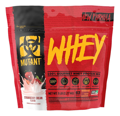 Mutant Whey Proteina 5 Lb Strawberry Cream