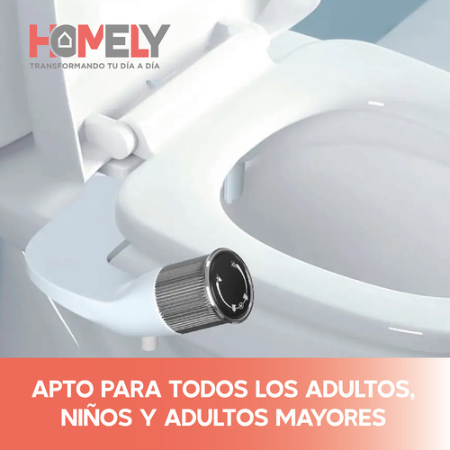 Bidet Ducha Homely Wc Inodoro Set Universal Flujo Ajustable