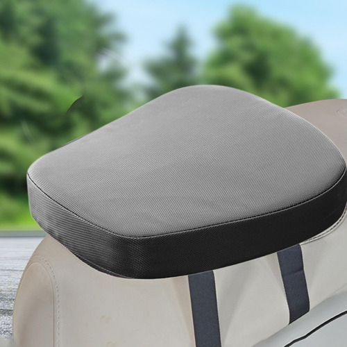 Cojín De Asiento De Motocicleta 34 X 34,5 X 5 Cm Negro