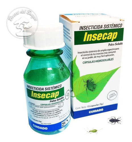 Insecap Cápsulas Insecticidas Sistémicas - 45 Capsulas